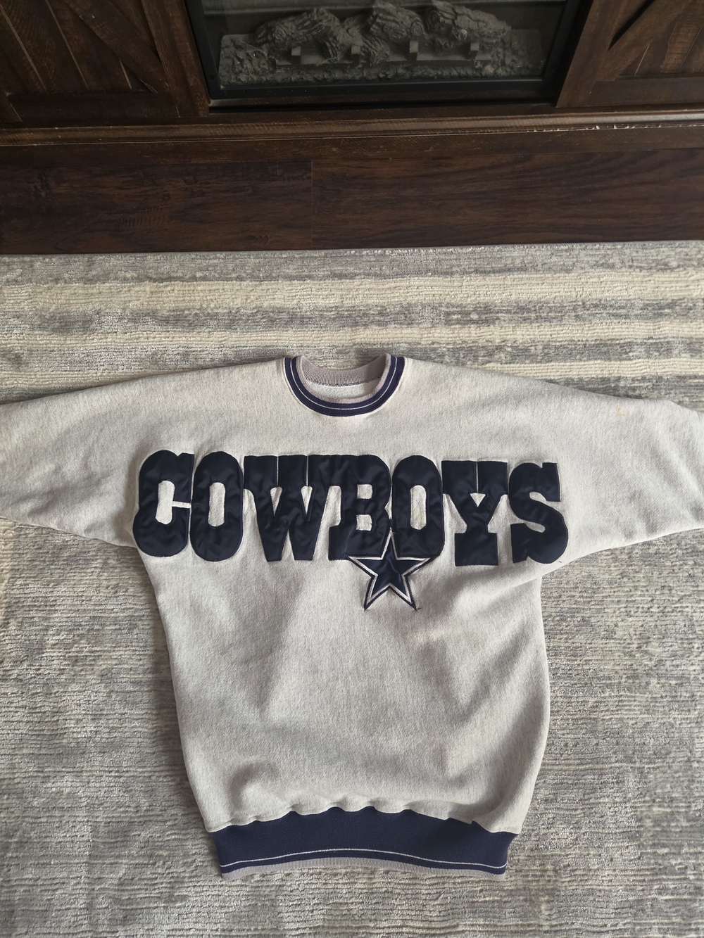 Vintage Dallas Cowboys Spellout Crewneck Sweatshirt